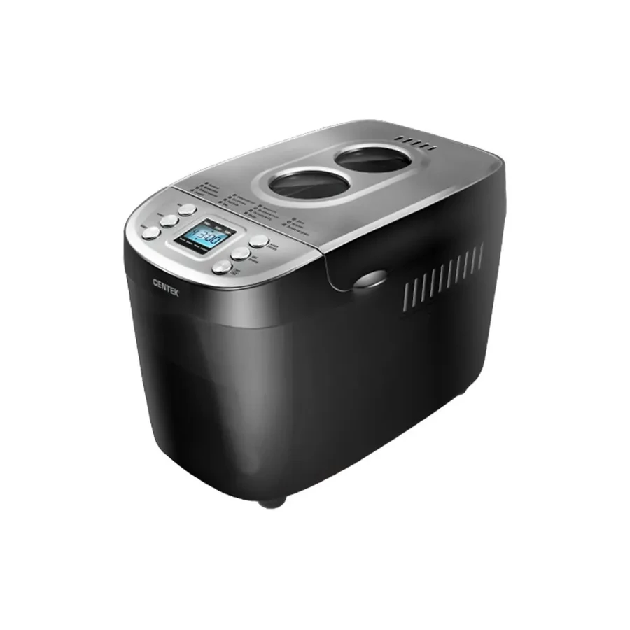 Хлебопечь Centek CT-1415, 860Вт, 15 программ, черная
