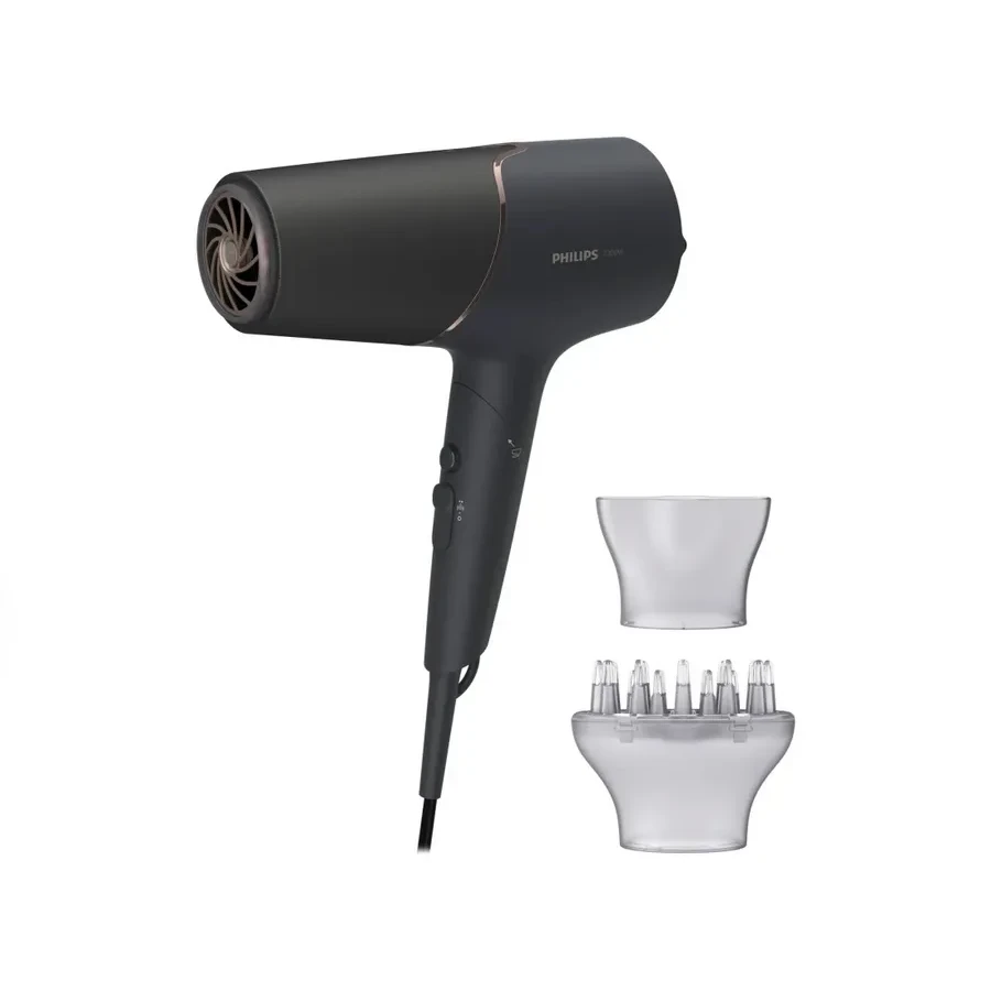 Фен Philips 5000 BHD538/30, 2300 Вт, DC, ионизация, черный