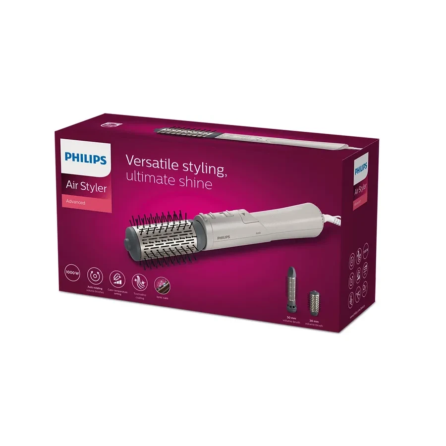 Вращающаяся фен-щётка Philips 7000 BHA710/00, 1000 Вт, серый — 3