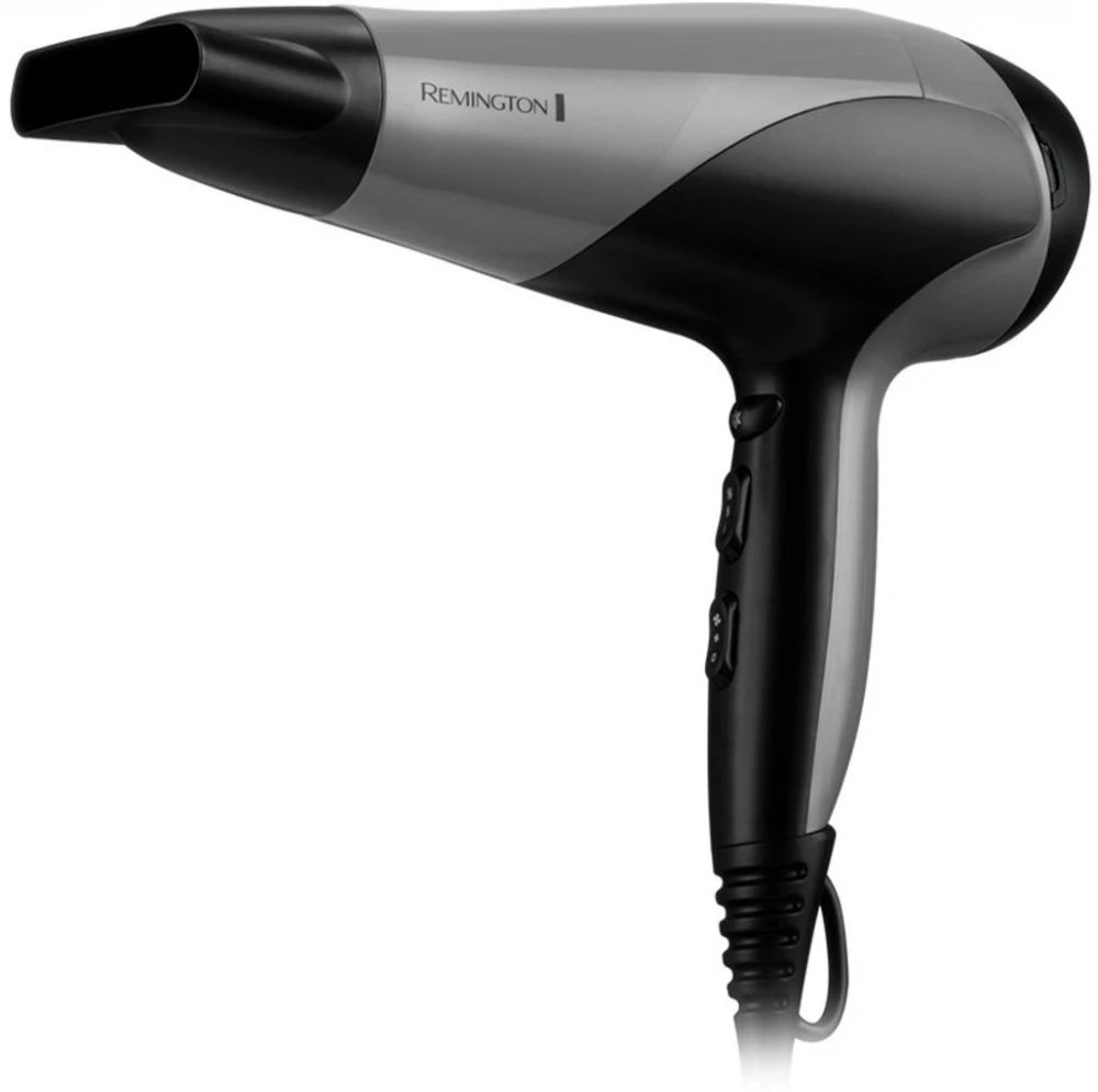 Фен Remington D3190S, DC-мотор, 2200 Вт, турмалиновая ионизация — 2