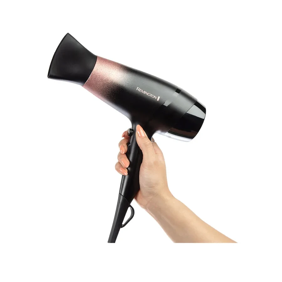 Фен Remington D5305, DC-мотор, 2000 Вт, диффузор и концентратор