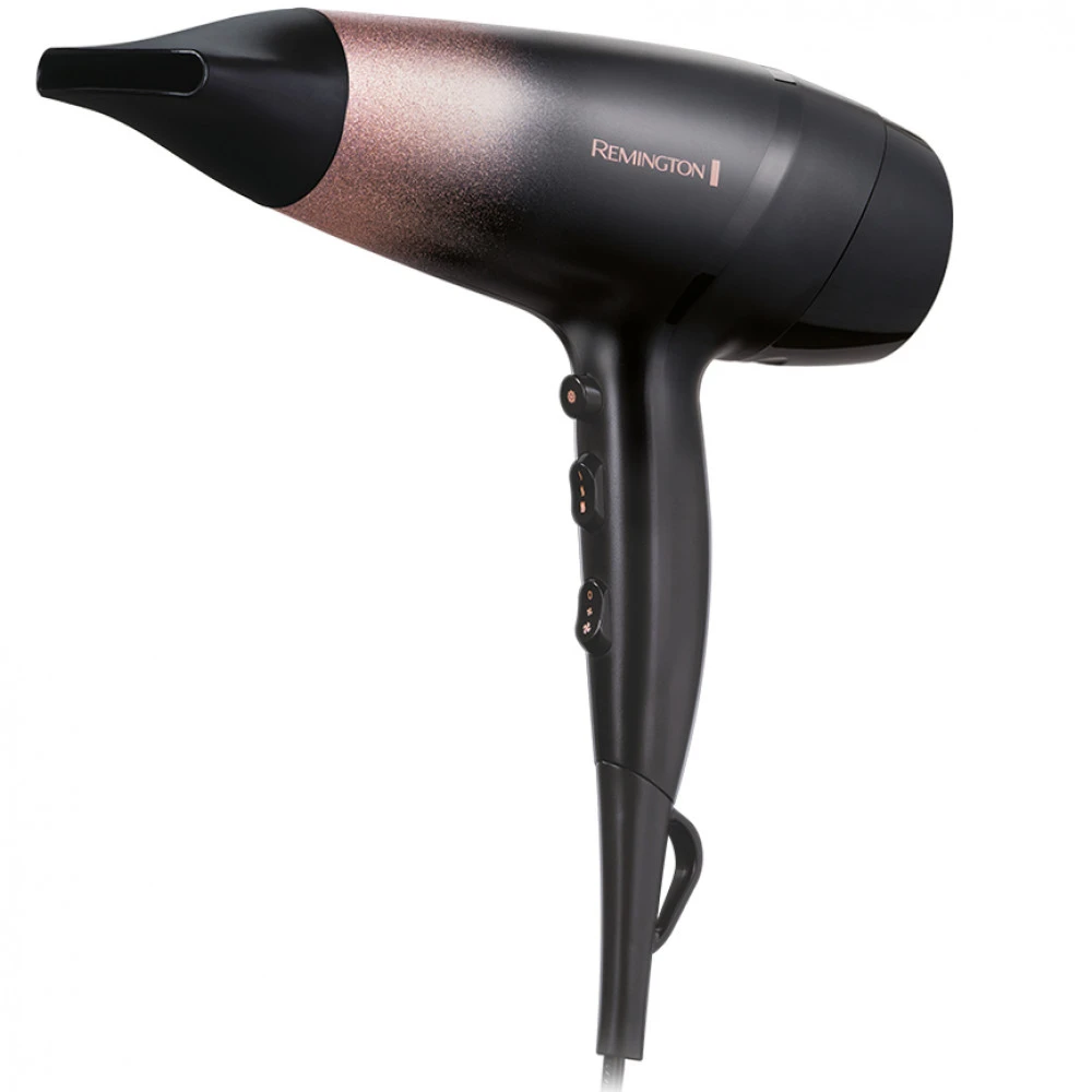 Фен Remington D5305, DC-мотор, 2000 Вт, диффузор и концентратор — 2