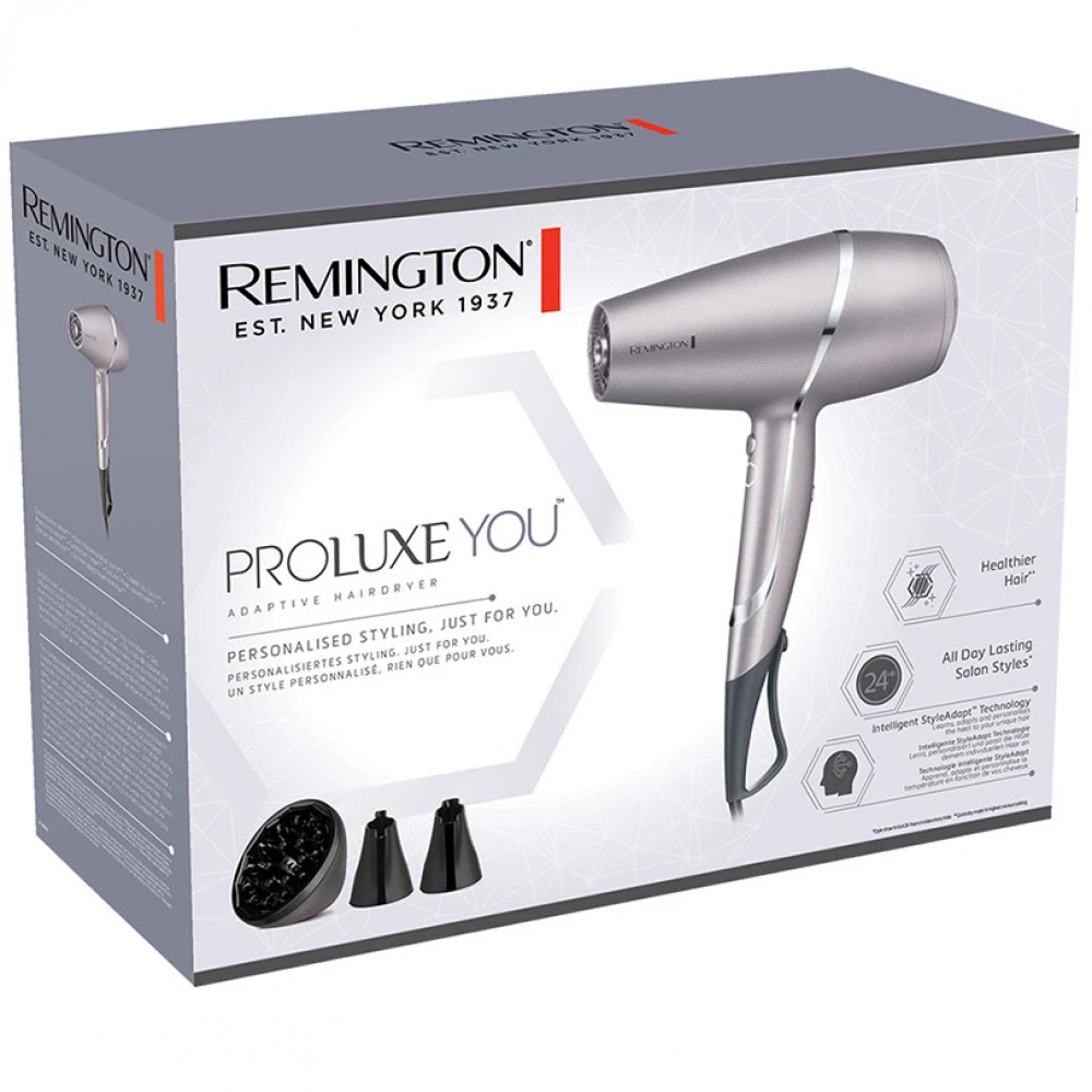 Фен Remington AC9800, AC-мотор, 2400 Вт, 3 скорости, серый — 3