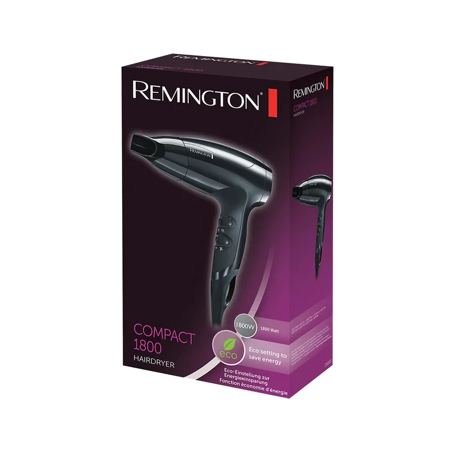 Фен Remington D5000 дорожный, 1800 Вт