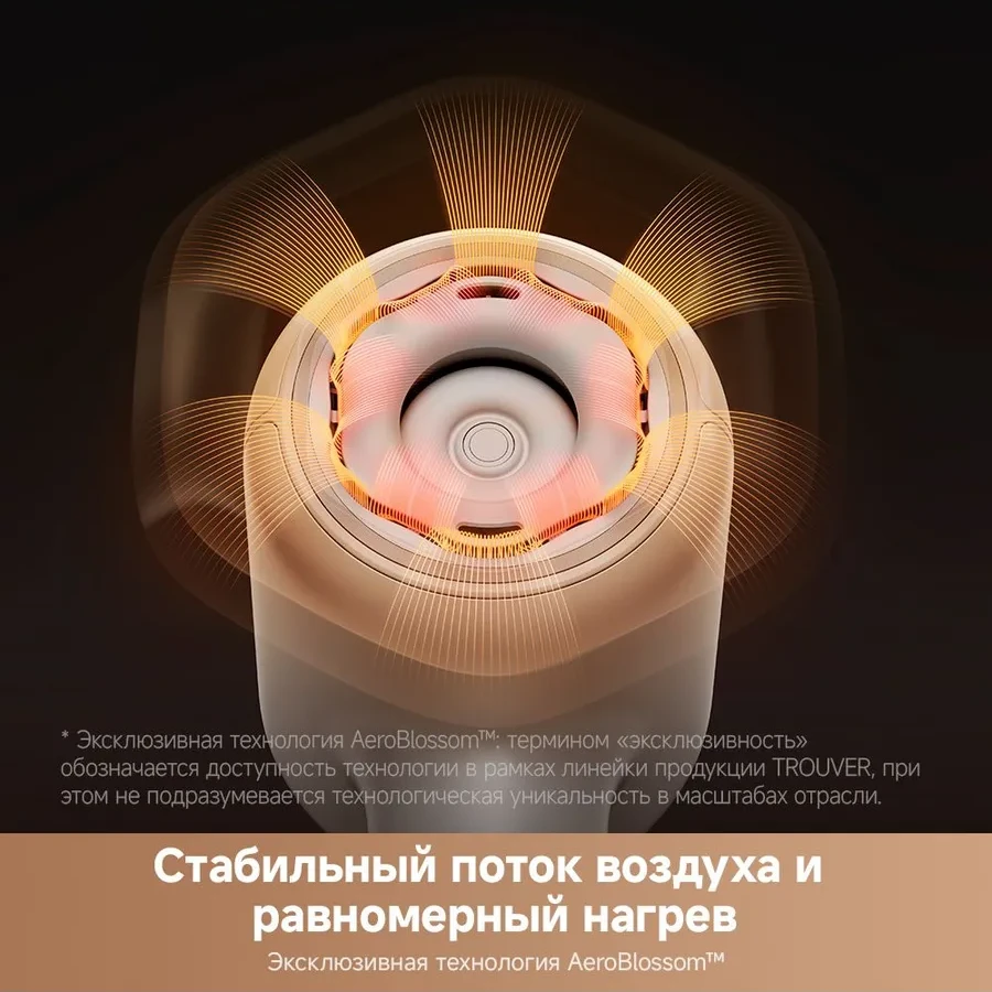 Фен Trouver Shine 20 High-speed, золотой — 4