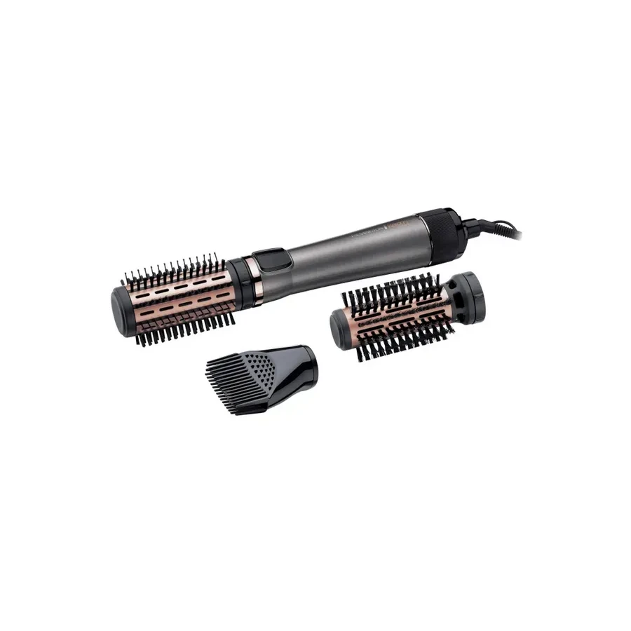 Фен-щетка Remington AS8810, 1000 Вт, автовращение, серый — 2