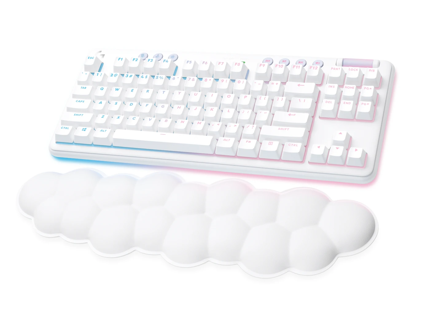 Клавиатура LOGITECH G715 TKL LIGHTSPEED RGB Wireless Gaming Keyboard - OFF WHITE - RUS - TACTILE