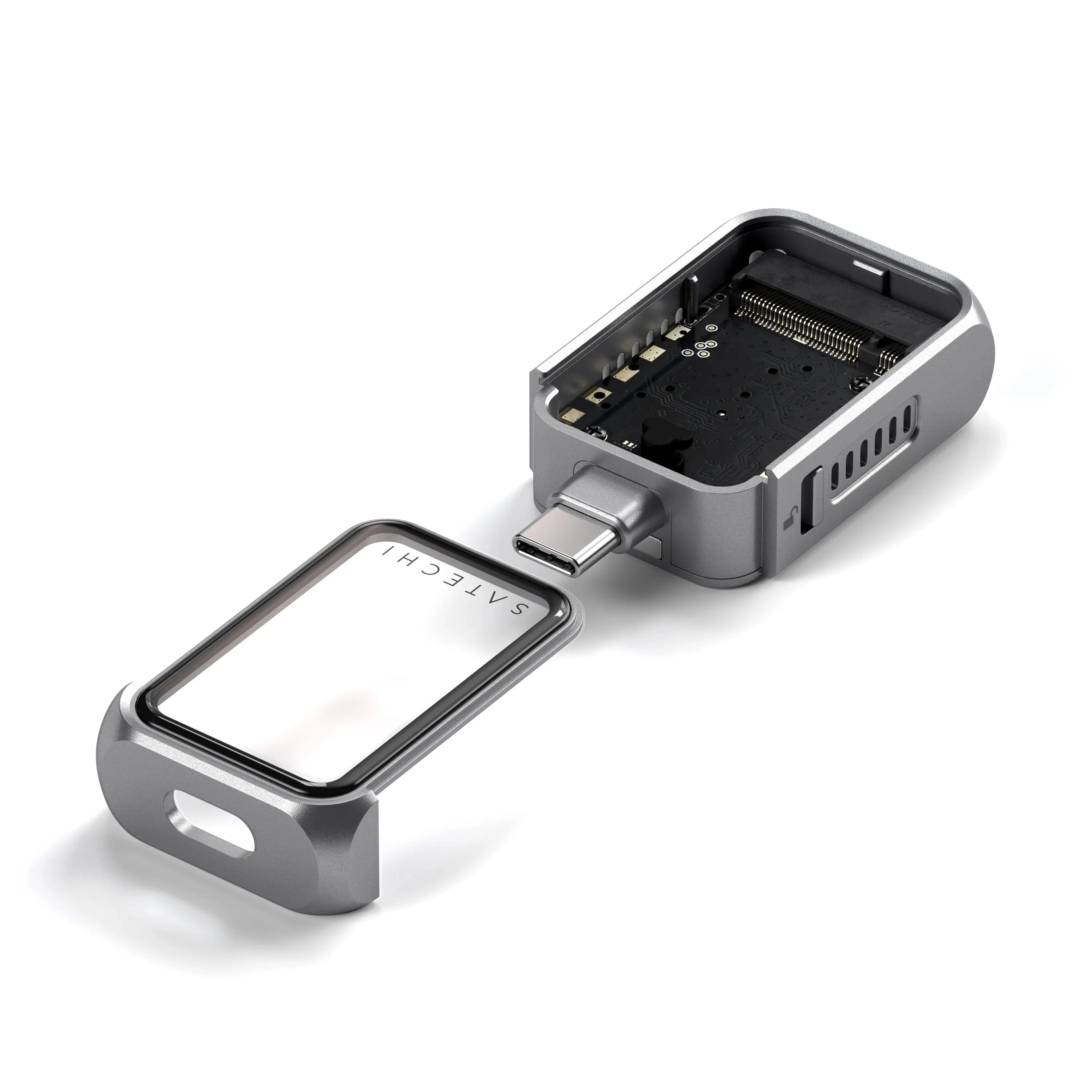 Внешний бокс Satechi ST-E2230M для SSD M.2 NVMe 2230, USB-C 3.2 Gen2 — 4