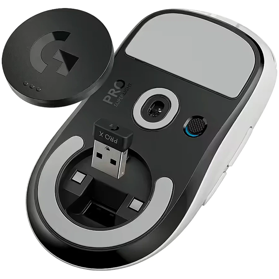 Мышь LOGITECH G PRO X SUPERLIGHT 2c compact wireless gaming mouse - WHITE - 2.4GHZ - EER2-933 — 5
