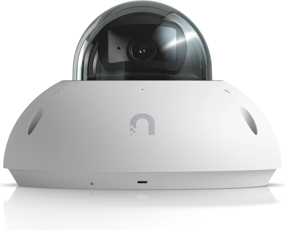 IP-камера Ubiquiti UniFi Protect G6 Dome, 4K, PoE, уличная, купольная, белая — 3