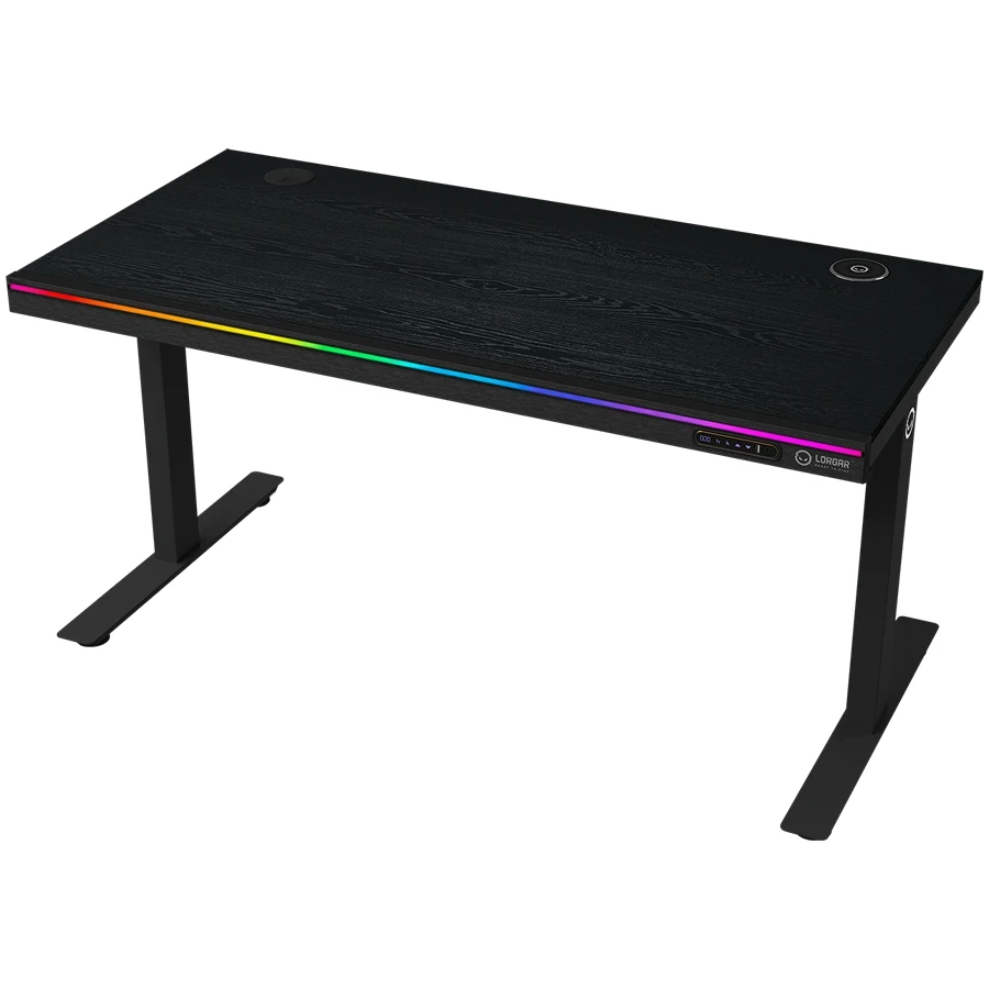 Компьютерный стол LORGAR Desk PRO 80 Wooden LRG-DP80W чёрный