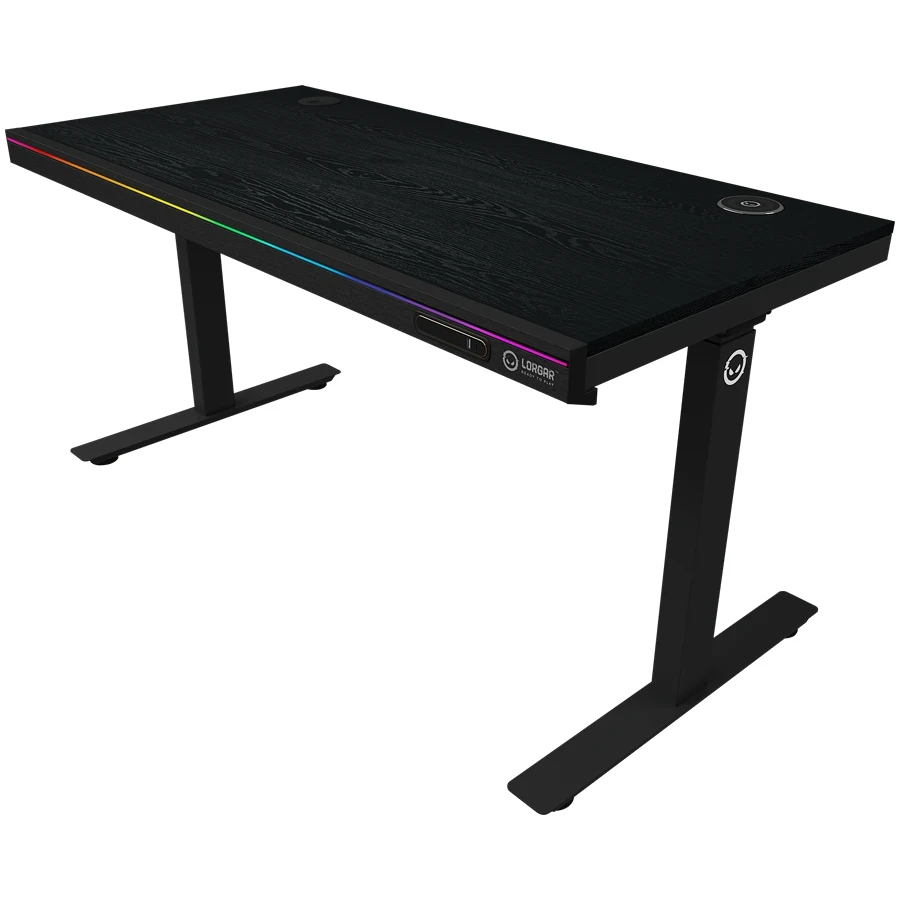 Компьютерный стол LORGAR Desk PRO 80 Wooden LRG-DP80W чёрный — 2