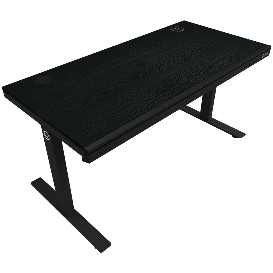 Компьютерный стол LORGAR Desk PRO 80 Wooden LRG-DP80W чёрный — 3