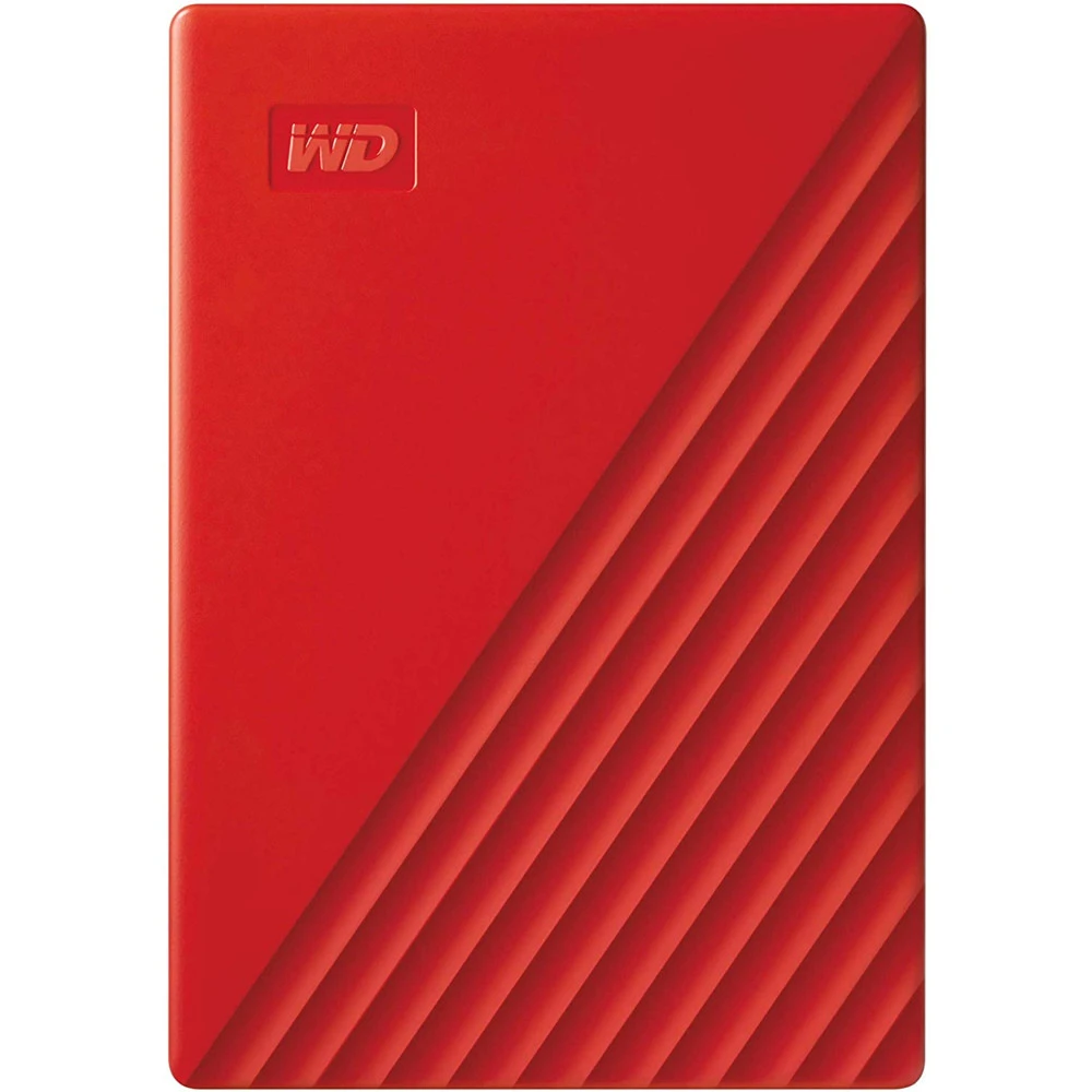 Внешний накопитель HDD External WD My Passport (2TB, USB 3.2) Red