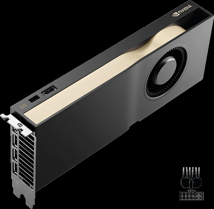 Видеокарта NVIDIA RTX 4500 PRO Blackwell PCI-Express x16 Gen 5.0, 11.2 x 26.7 cm, L FHFL Dual Slot, 32 GB GDDR7 ECC 256-bit, 896 GB/s 200W — 3
