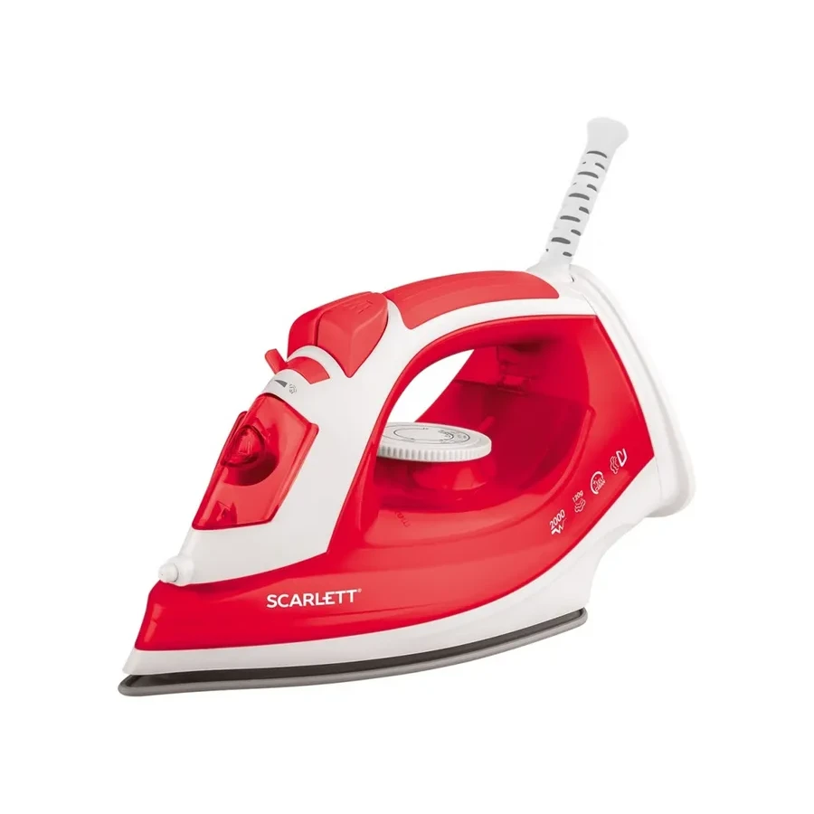 Утюг Scarlett SC-SI30P15, 2000W, красный, керамика
