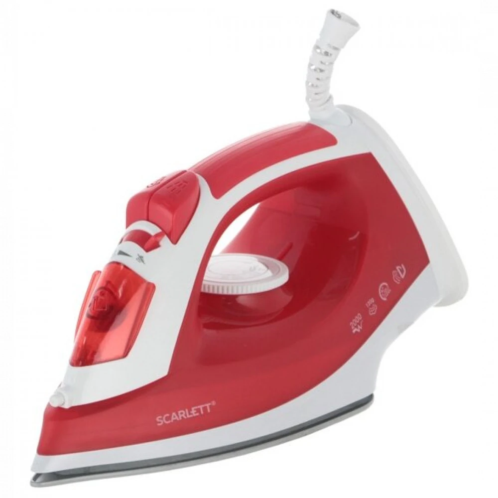 Утюг Scarlett SC-SI30P15, 2000W, красный, керамика — 3