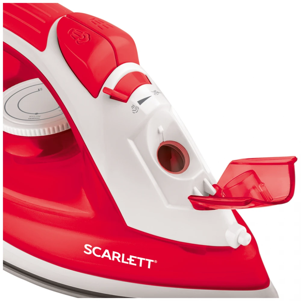 Утюг Scarlett SC-SI30P15, 2000W, красный, керамика — 4