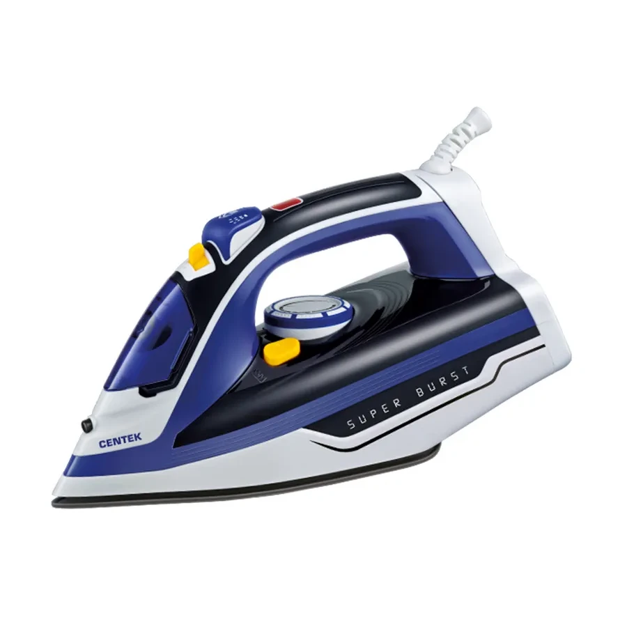 Утюг Centek CT-2350, 2600W, синий, керамика