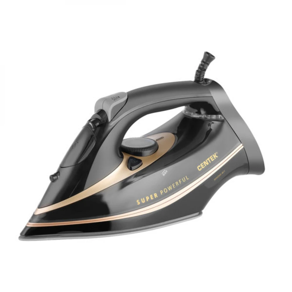 Утюг Centek CT-2346, 3000W, золотой, керамика