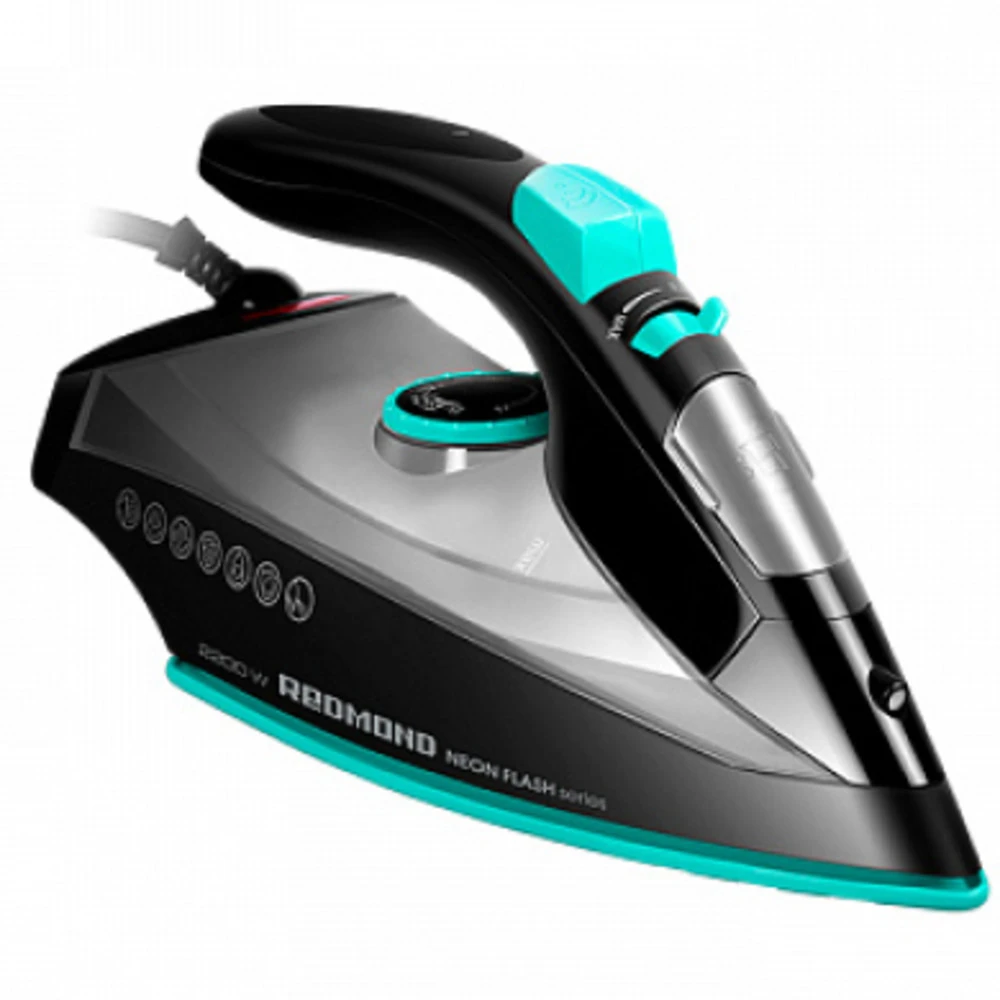 Утюг Redmond RI-C268, 2200W, мятный, керамика — 5