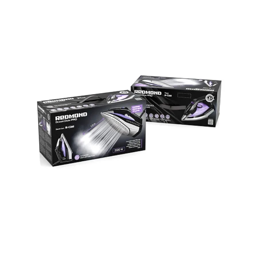 Утюг Redmond RI-C260, 2500 Вт, фиолетовый — 3