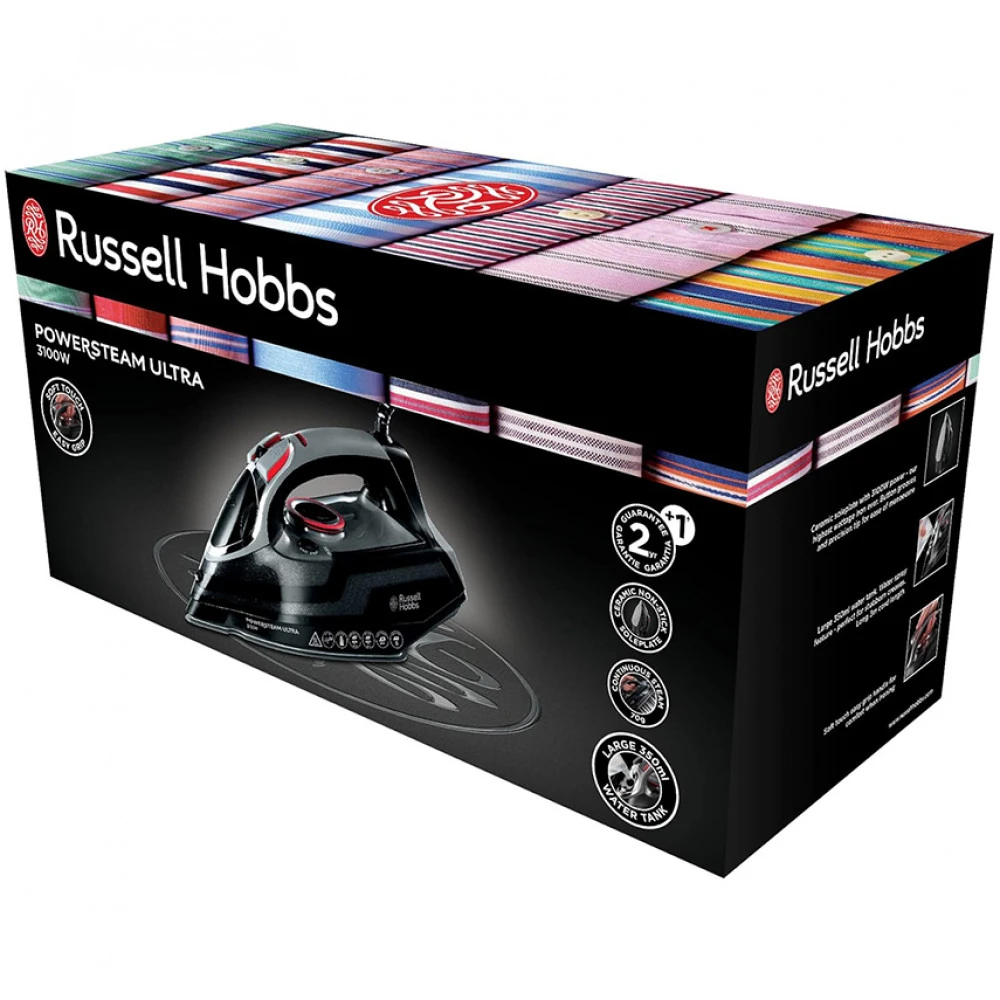 Утюг Russell Hobbs 20630-56, 3100 Вт, паровой удар 210 г/мин — 3