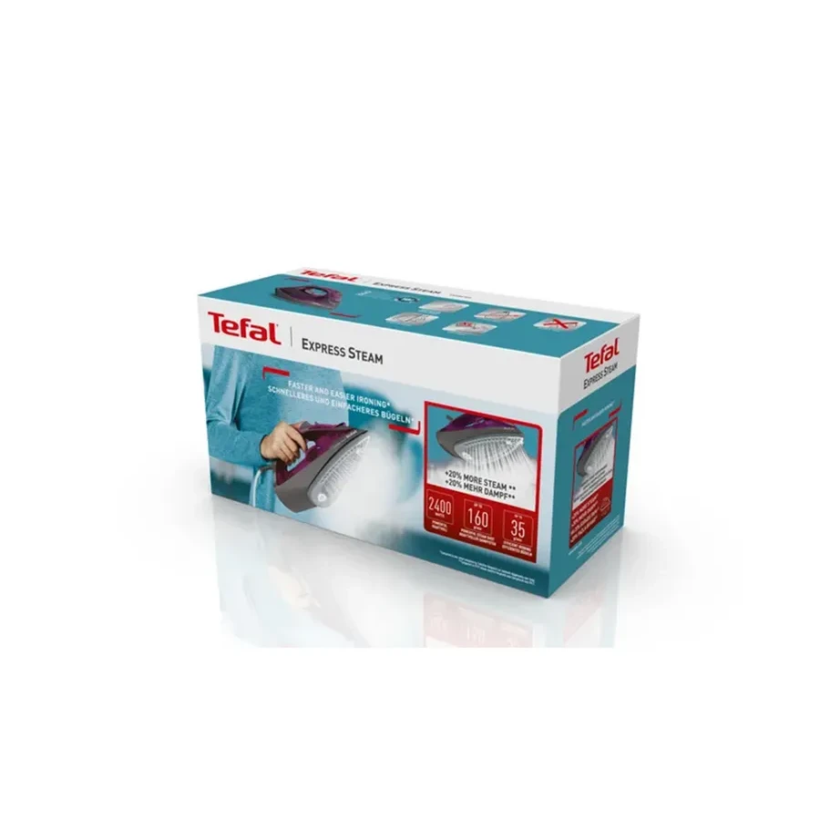 Утюг Tefal FV2847E0, 2400 Вт, паровой удар 160 г/мин