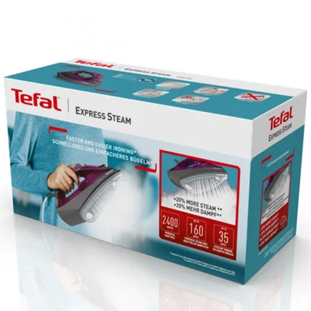 Утюг Tefal FV2847E0, 2400 Вт, паровой удар 160 г/мин — 4