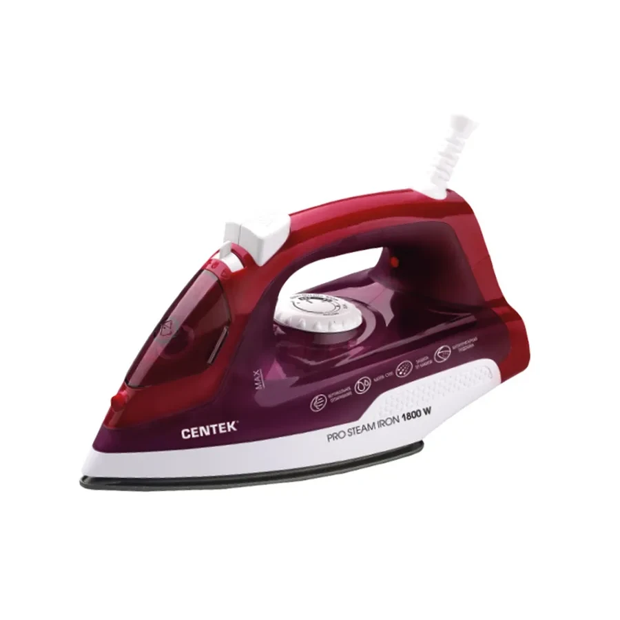 Утюг Centek CT-2347, 1800Вт, антипригарная подошва