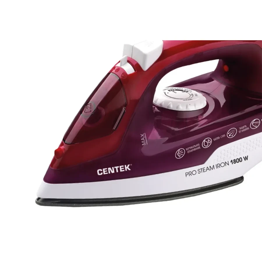 Утюг Centek CT-2347, 1800Вт, антипригарная подошва — 2
