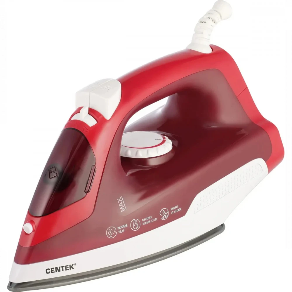 Утюг Centek CT-2347, 1800Вт, антипригарная подошва — 3