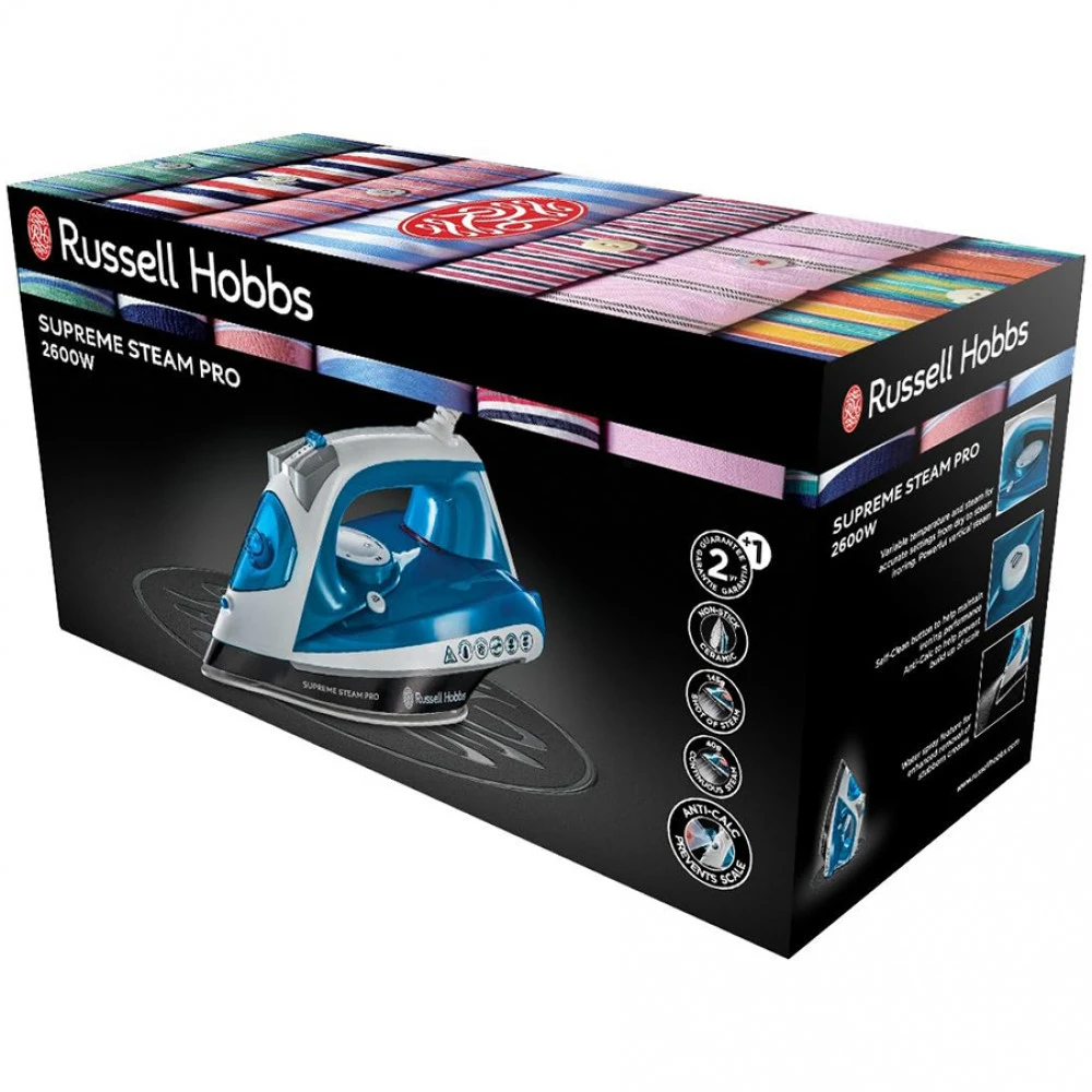 Утюг Russell Hobbs 23971-56, 2600Вт, керамика, самоочистка — 4