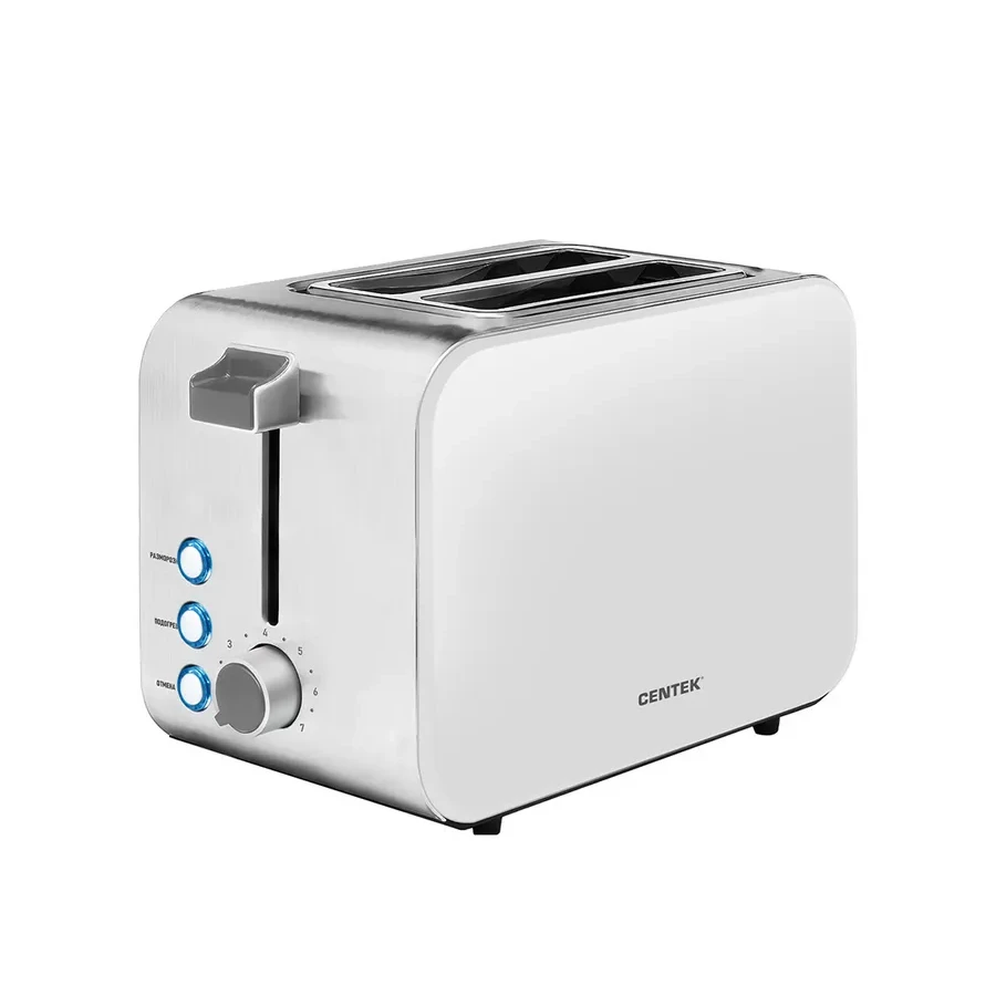Centek CT-1422 тостер 850W, 7 уровней, белый