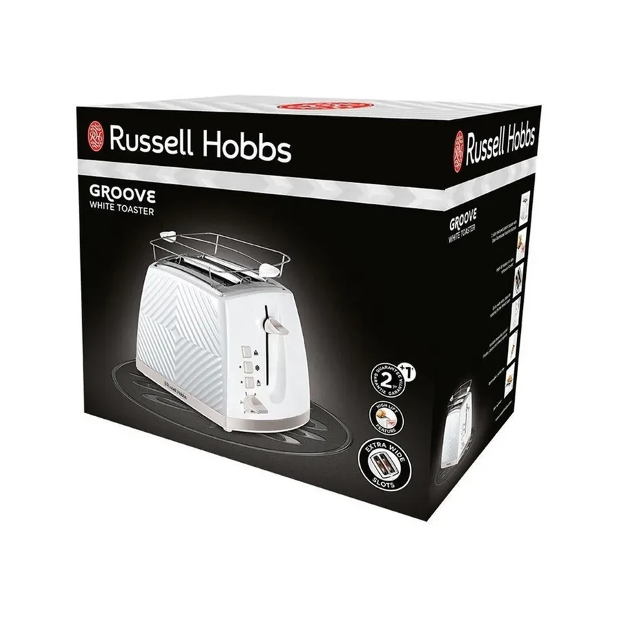 Russell Hobbs 26391-56 тостер 850W, 6 режимов, белый — 3