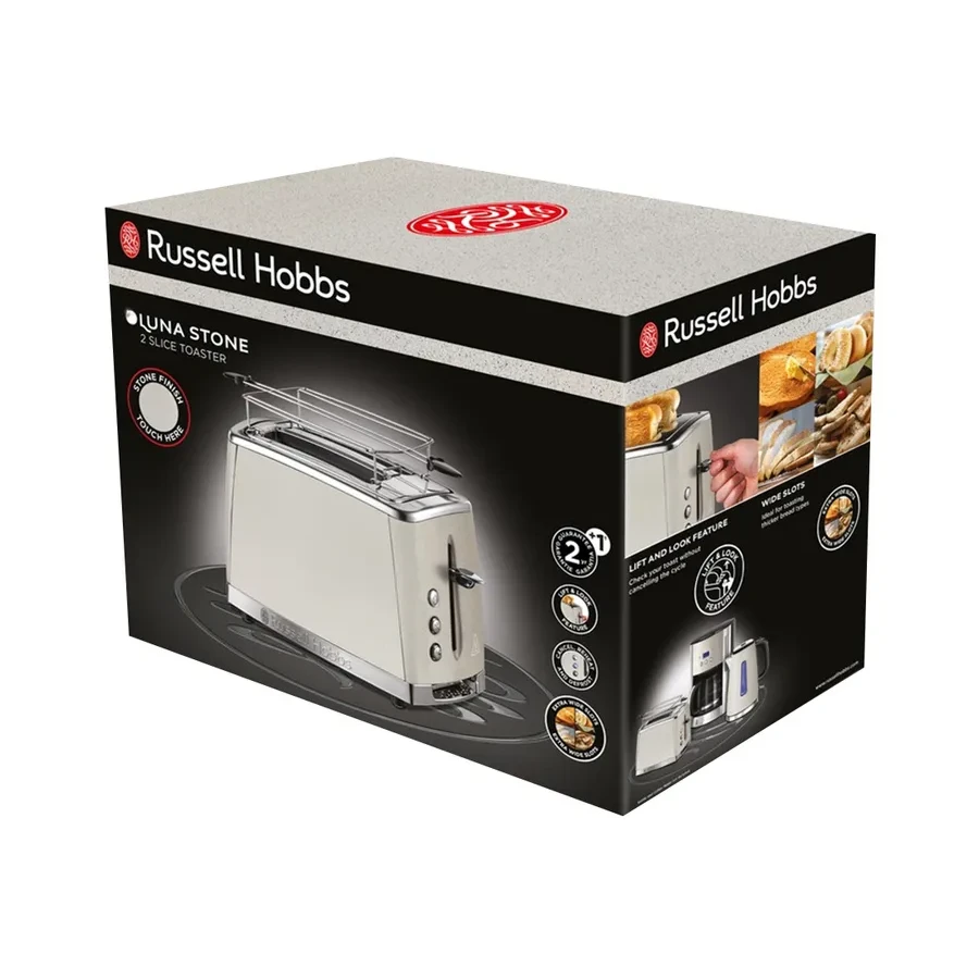 Russell Hobbs 26970-56 тостер 1550W, бежевый — 3