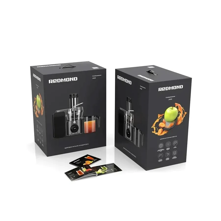 Соковыжималка центробежная Redmond J1402, 1040 Вт, импульсный режим — 3