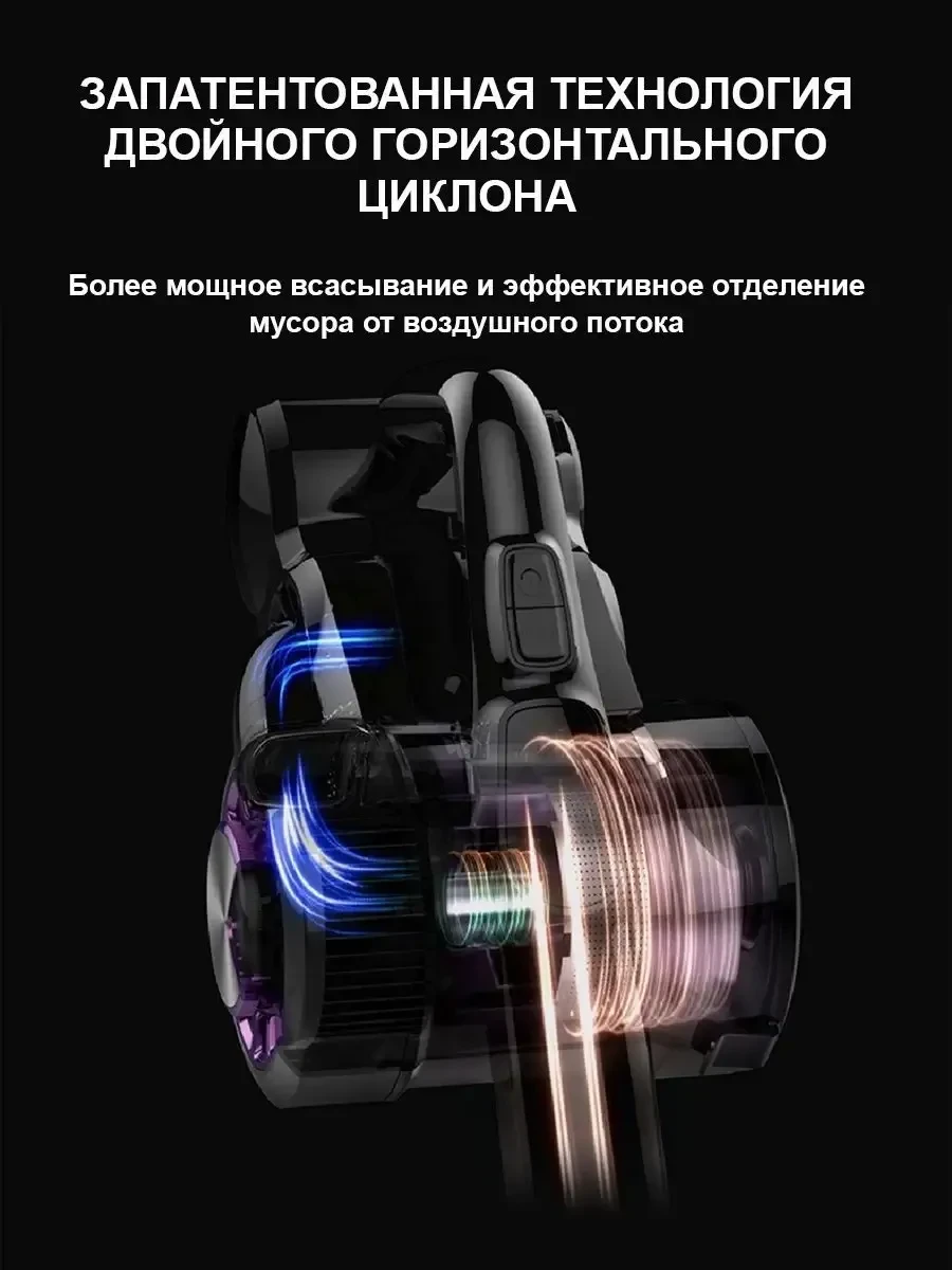 Пылесос Vacuum Jimmy H9 Pro, cordless, golden — 5