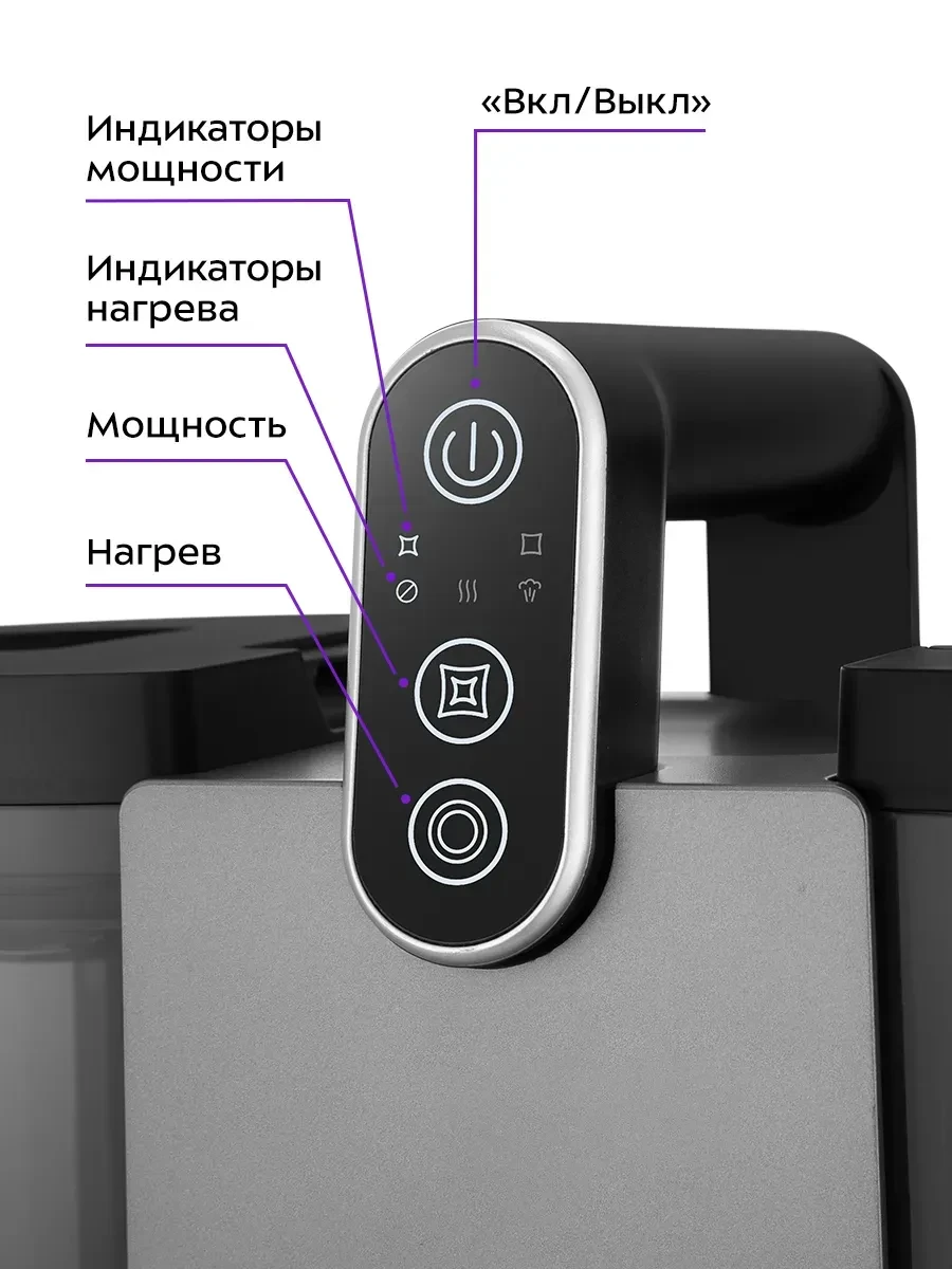 Паровой моющий пылесос Kitfort КТ-5323 — 4