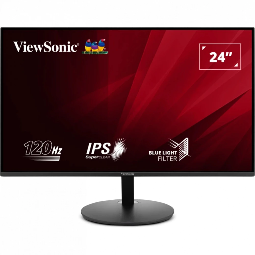 Монитор 24" FHD Viewsonic VA24E1-H черный