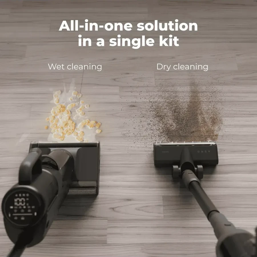 Трансформер Aeno Cordless, влажная/сухая уборка, 200W — 4