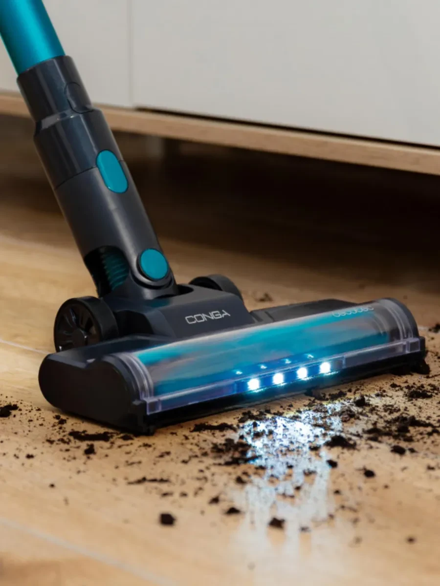 Пылесос вертикальный Cecotec Rockstar 1500, голубой — 4