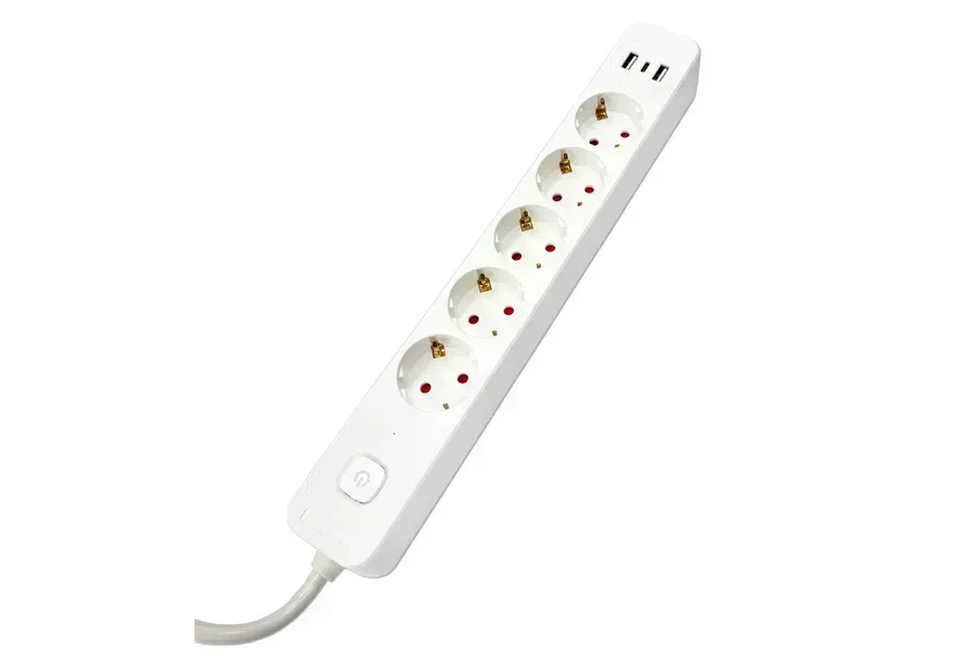Сетевой фильтр SMART SM-GS05BK3U, 16А, 3м, USB