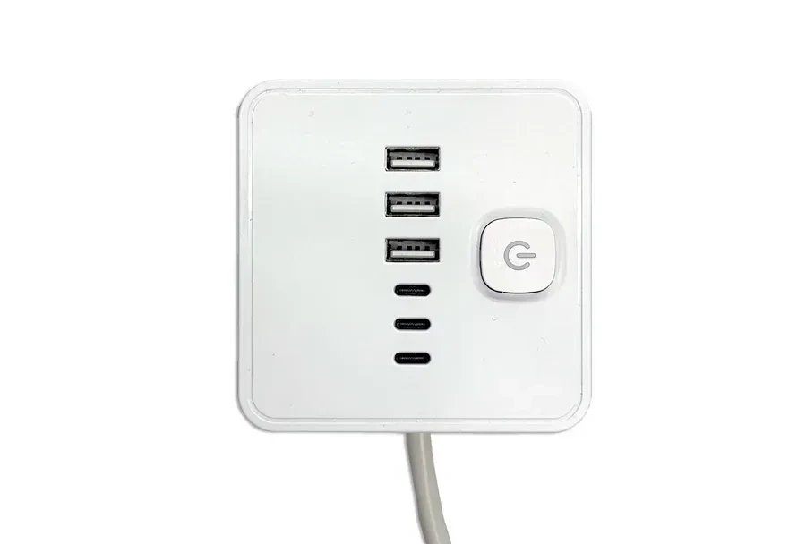 Сетевой фильтр SMART SM-UN041K1F, 10А, 3USB — 2