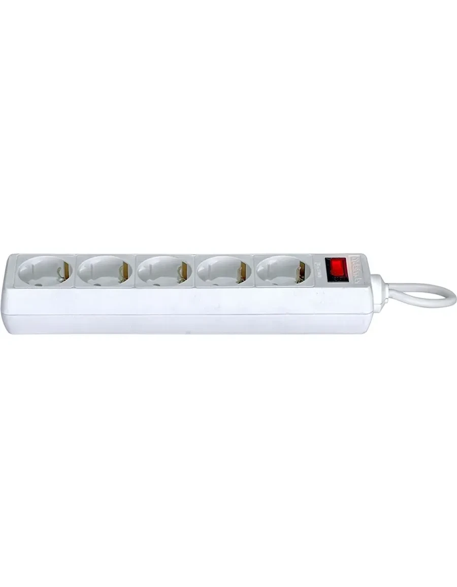 Сетевой фильтр Defender ES 3м 5 розеток White — 4