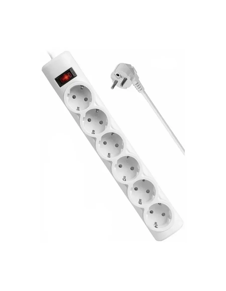 Сетевой фильтр Defender DFS 155, 6 розеток, 5м