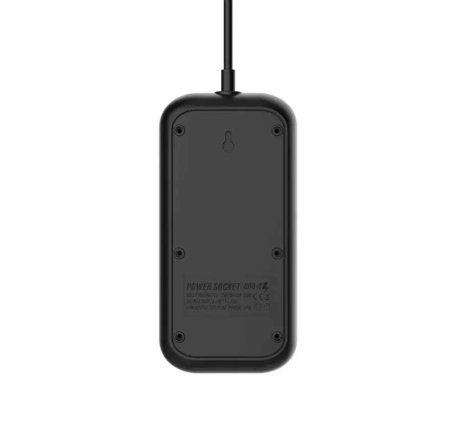 Сетевой фильтр, 6 розеток, 4 USB порта, 2500W — 4