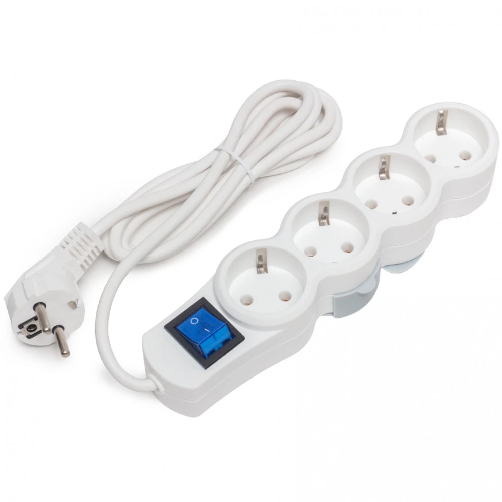 Setevoy filtr SVC ZP4S-18M, 4 розеток, 1,8 m — 2