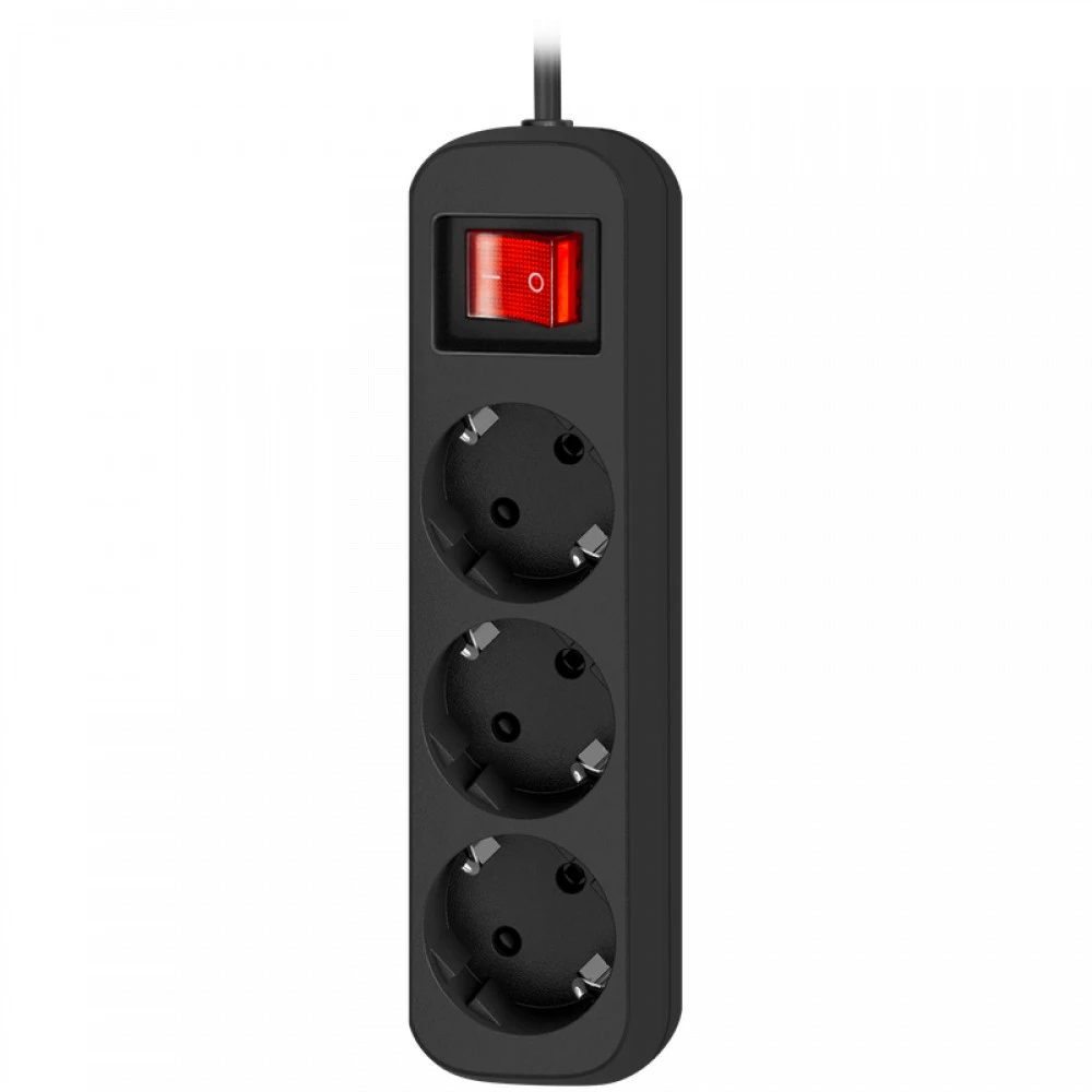 Удлинитель Defender G350 5м 3 розетки черный — 5