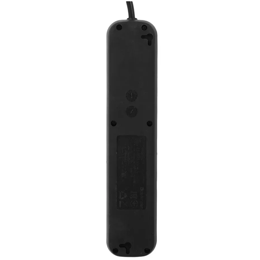 Удлинитель Defender M530 3м 5 розеток черный — 2